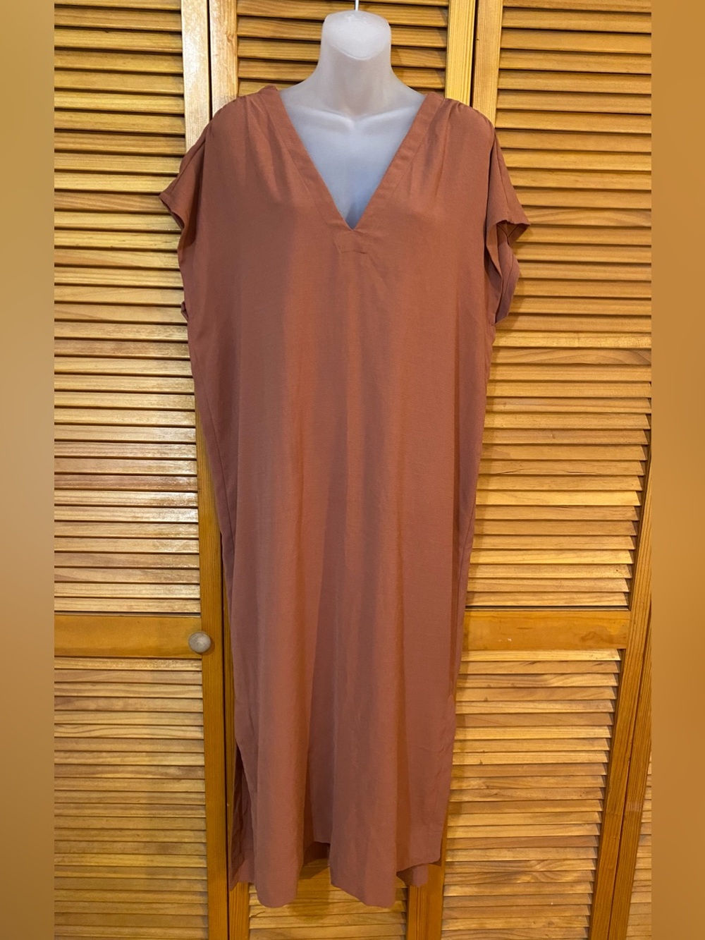 Prologue: Terracotta dress (maxi)